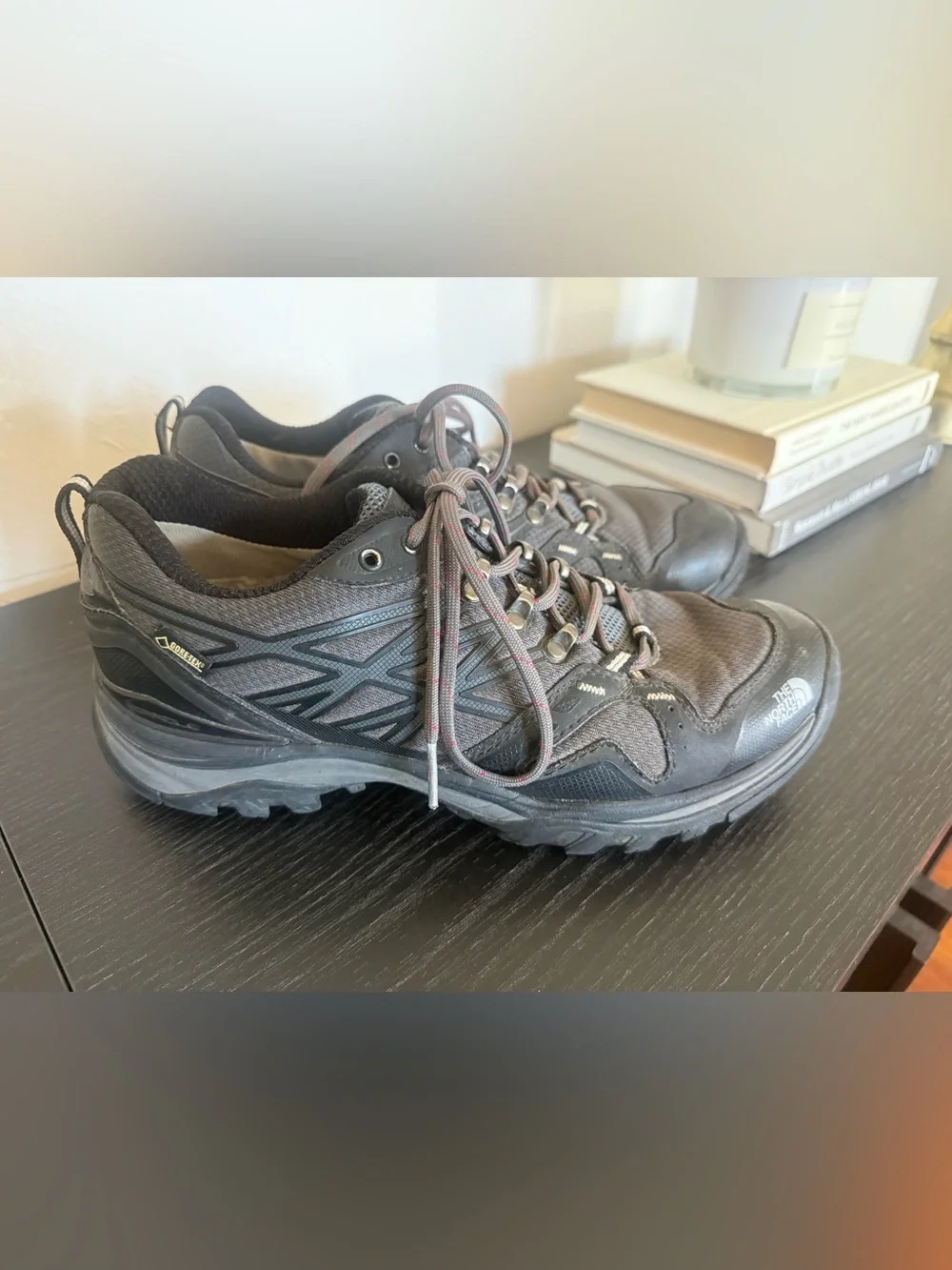 The North Face Hedgehog Fastpack Gore-Tex men's hiking trail shoes size 8